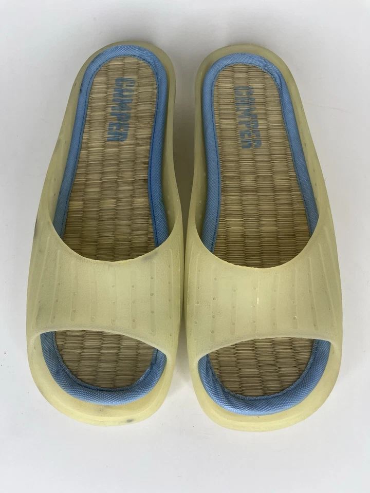 Босоножки Camper женские размер 38 США 7 зеленые резиновые комфортные для ходьбы без шнуровки - Изображение 2 из 4