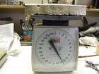 Hand poured  brass bar total weight 10.4 lbs. quantity (1)