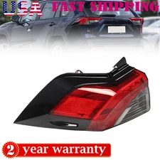 Tail Light Outer Driver Left Side For 2019-2023 Toyota RAV4 Rear Lamp Brake