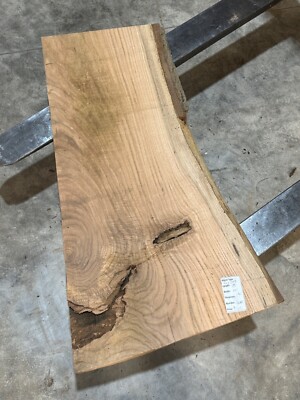Red Oak Slab #1620, live edge, unfinished, free shipping