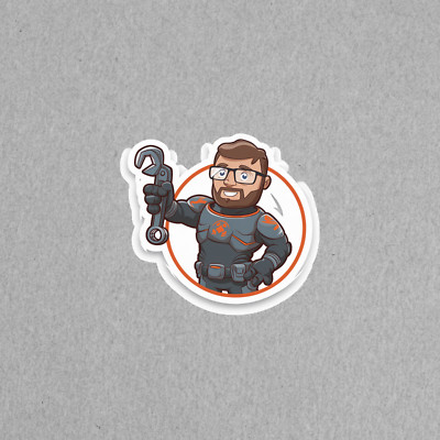 Half-Life Gordon Freeman Gaming Sticker | Funny Gift for Gamers & Geeks #5960