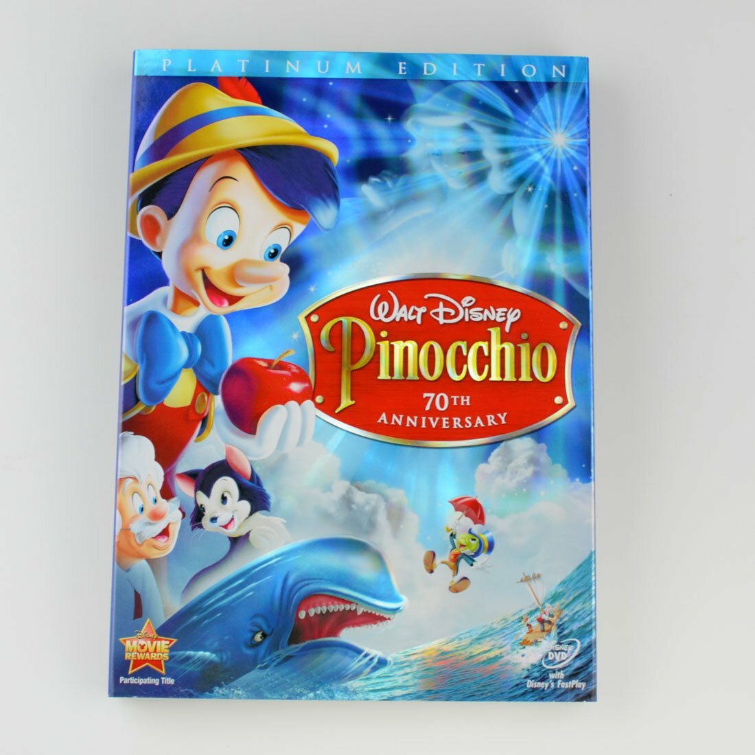 ディズニーDVD Pinocchio 70th Anniversary (DVD, 2009) Dickie Jones - Walt Disney