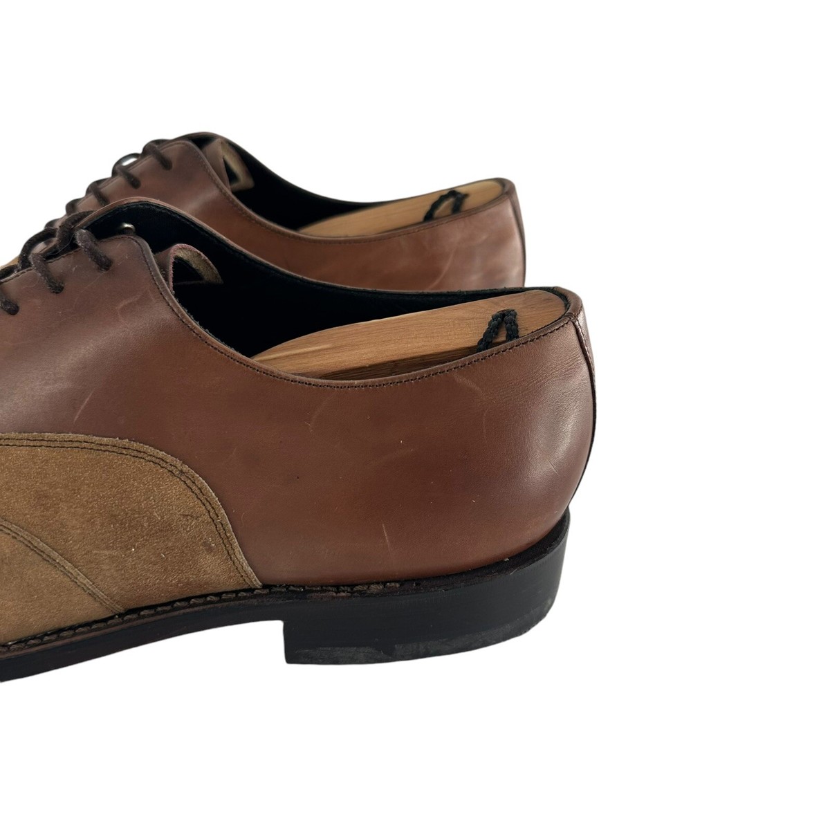 Charles Tyrwhitt Shoes Mens US 10.5 Brown Leather Suede  display picture 2