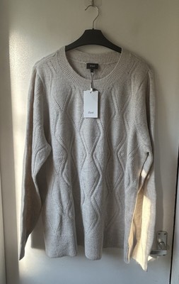 Zizzi Close Neck Sweater Beige Gr. Small Damenpullover Oversized ''
