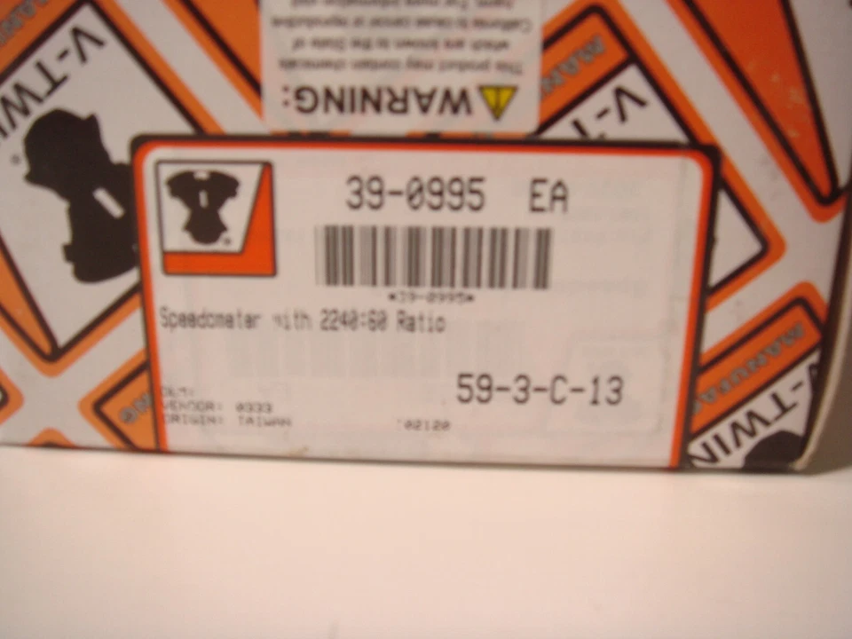 Velocímetro Harley relación 2240:60 compatible con FLST 86-90 FXST 84-90 V-Twin 39-0995 X8 Foto 4 de 4