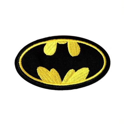 Patch Écusson Batman Bruce Wayne Super-héros (Réf 1a) - Thermocollant
