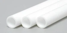 Evergreen Styrene Tube 9/32 OD x 14 inch (3) - Model Railroad Scratch Building