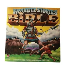 Favorite Stories From The Bible 1978 Danmar Peter Pan Vintage Illustrated Book
