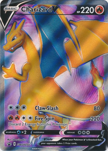 Pokemon - Champion's Path Elite Trainer: Charizard V SWSH050 Full