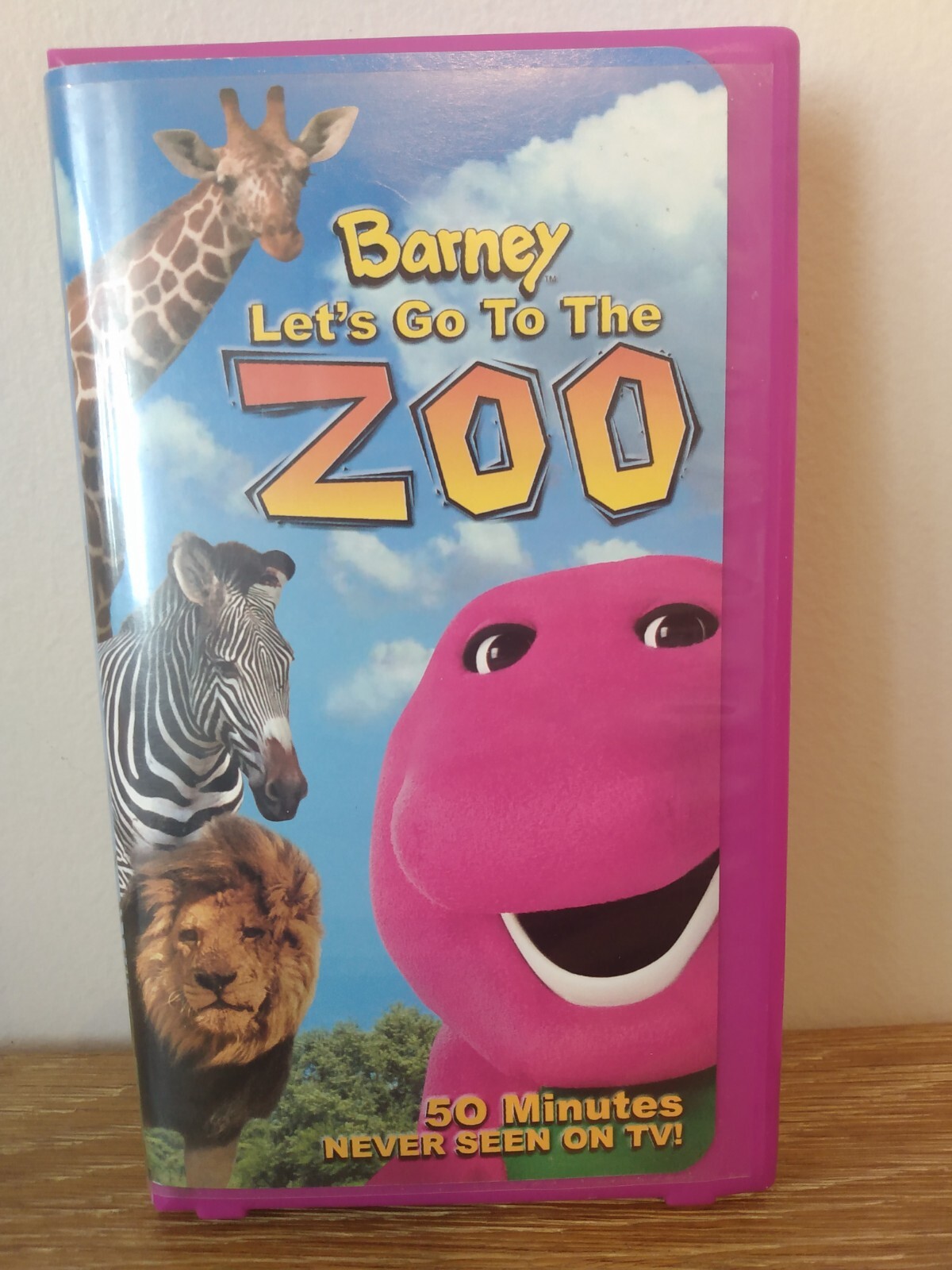 Barney VHS Lot of 5 Rhyme Time, Zoo, Halloween, ABC's 123's, Birthday