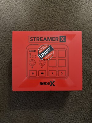 NEW RODE X Streamer X Audio Interface and Video Capture Card Streaming Console