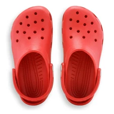 Crocs Classic Clog Red Unisex Adult Slip-On Ultra Light Water-Friendly