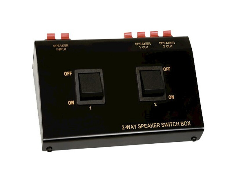 Studio Acoustics 2 Way Stereo Speaker Switch 100w Home Audio Sa102sw 9317114897985