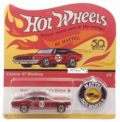 hot wheels 50th anniversary mustang