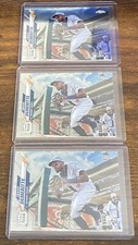 Travis Demeritte 2020 Topps Chrome Rookie RC #26 Detroit Tigers Lot (3)