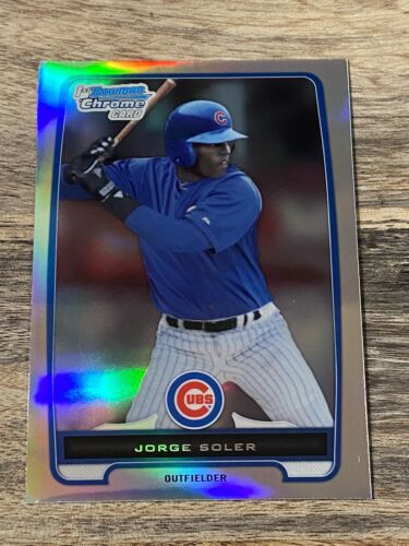 Jorge Soler 2012 Bowman 1st Refractor #BCP120 Cubs