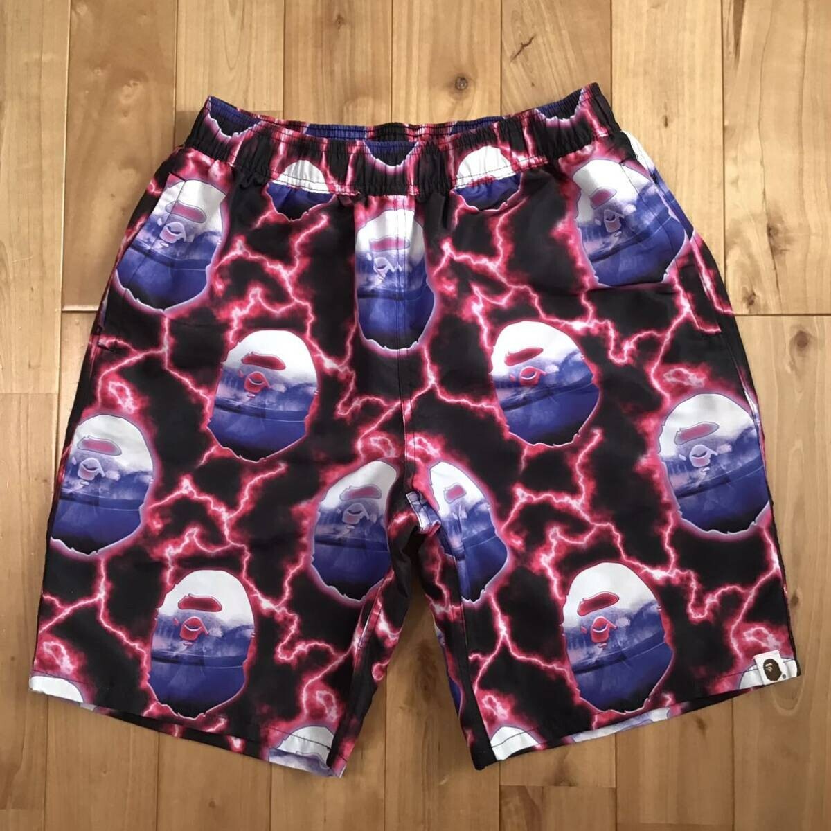 BAPE Lightning shorts A Bathing Ape Size M | eBay