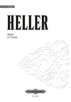 Kyrie Mixed Voices Music Heller Edition Peters