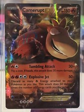Pokémon TCG Camerupt-EX Primal Clash 29/160 Holo Holo Rare EX MP 3