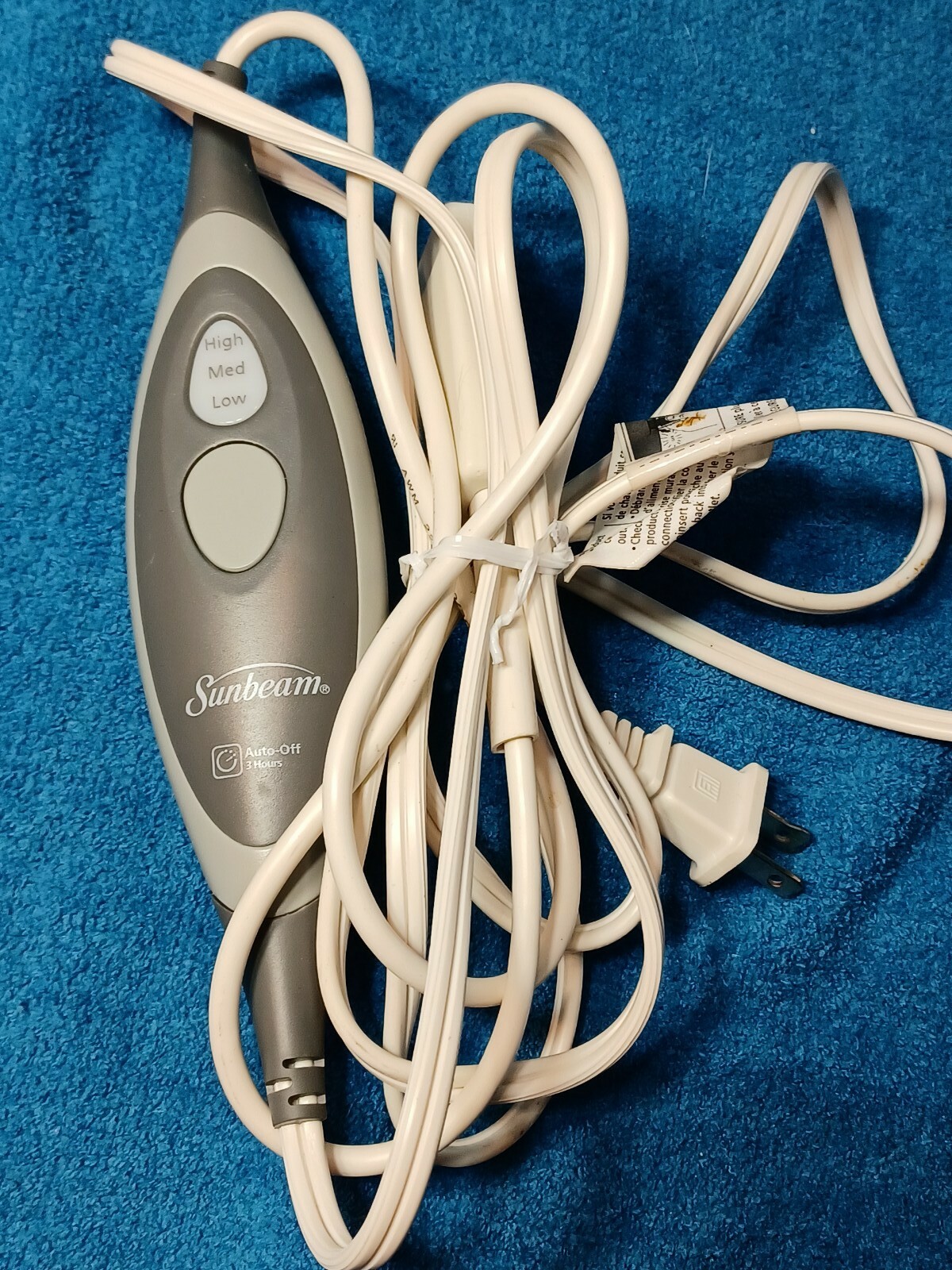 Sunbeam N85AP Electric Blanket Controller 3-pin | eBay