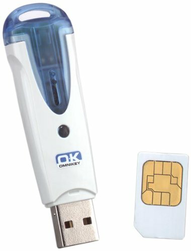 Ominikey 6121 - Lettore USB per smart card dual interface, collegato al (F1Z)
