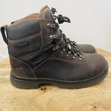 Danner Men's Ironsoft 6" Brown Work Boot Style 14733 Men’s Size 9 D Steel Toe