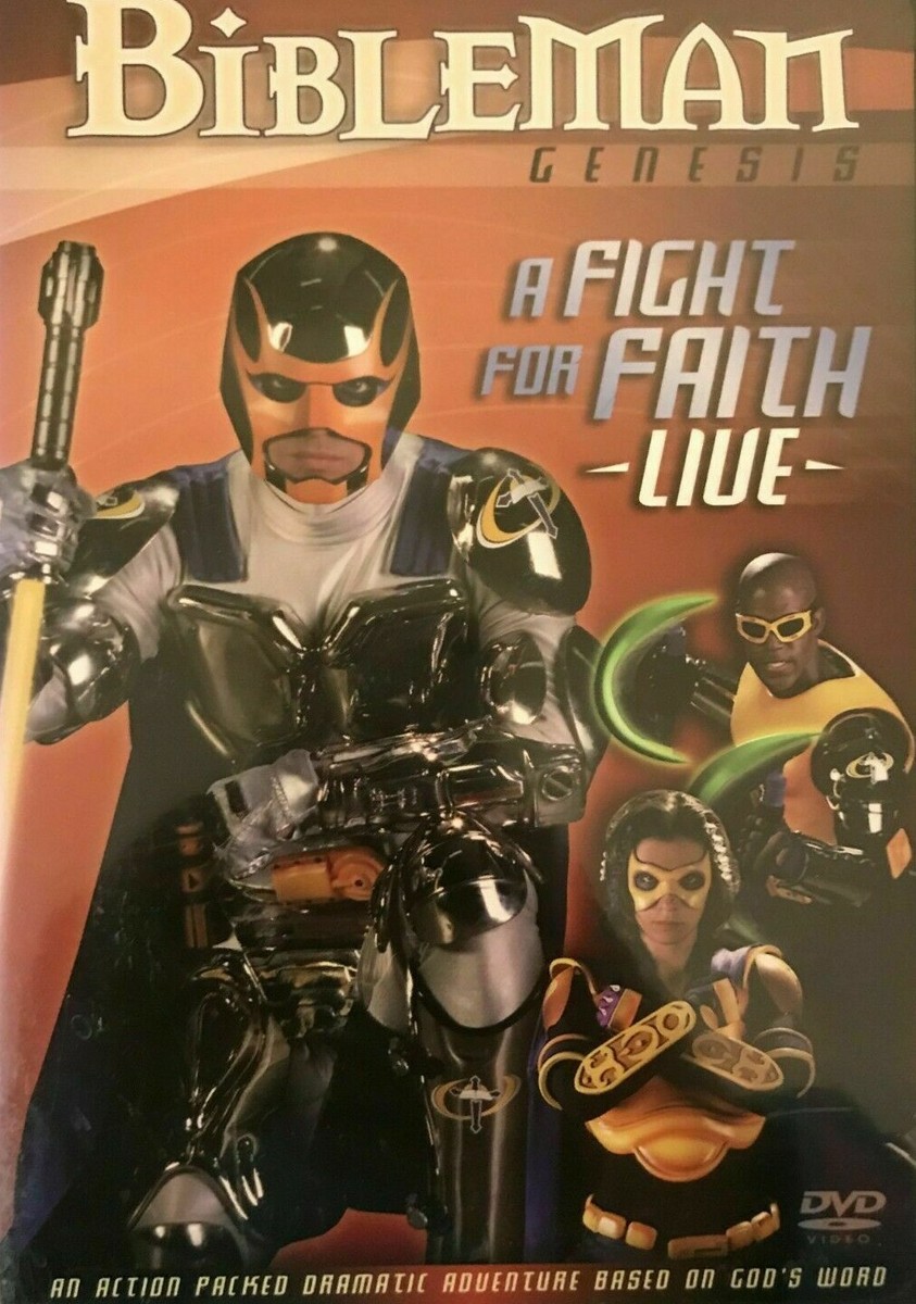 Bibleman Live: A Fight for Faith (DVD, 2006) BRAND NEW