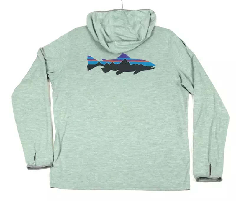 patagonia tropic comfort performance fishing pullover spf hoodie