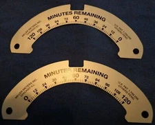 Duncan Parking Meter Model 50 Timer Arch Decal Set