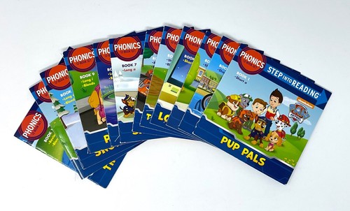 12 Paw Patrol PHONICS Step Into Reading book lot Nickelodeon read HOMESCHOOL - Picture 2 of 12
