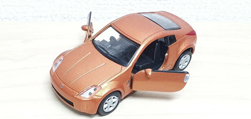 1/57 Konami J Colección del Propietario NISSAN FAIRLADY Z 350z NARANJA Coche Diecast Foto 4 de 4