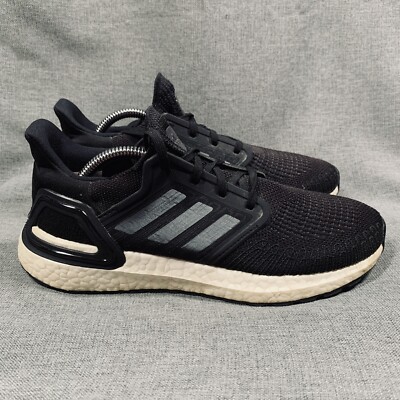 Adidas Mens Ultraboost 20 EF1043 Black Running Shoes Sneakers Size 8 s-l400.jpg main image 4