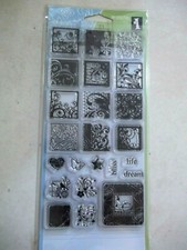 NEW INKADINKADO 23 CLEAR STAMPS FLOURISHES