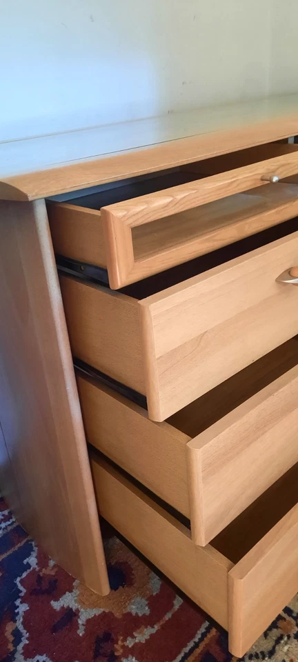 Vintage  Modern  French Eight Drawer Chest Of Drawers By Gautier - image 4 of 4