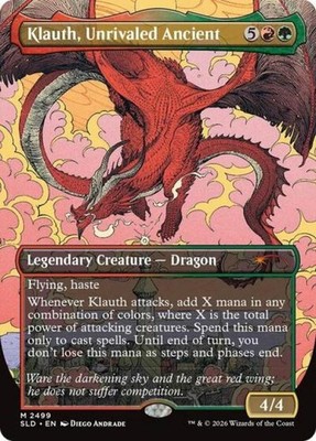 Klauth, Unrivaled Ancient -Foil Near Mint MTG Secret Lair