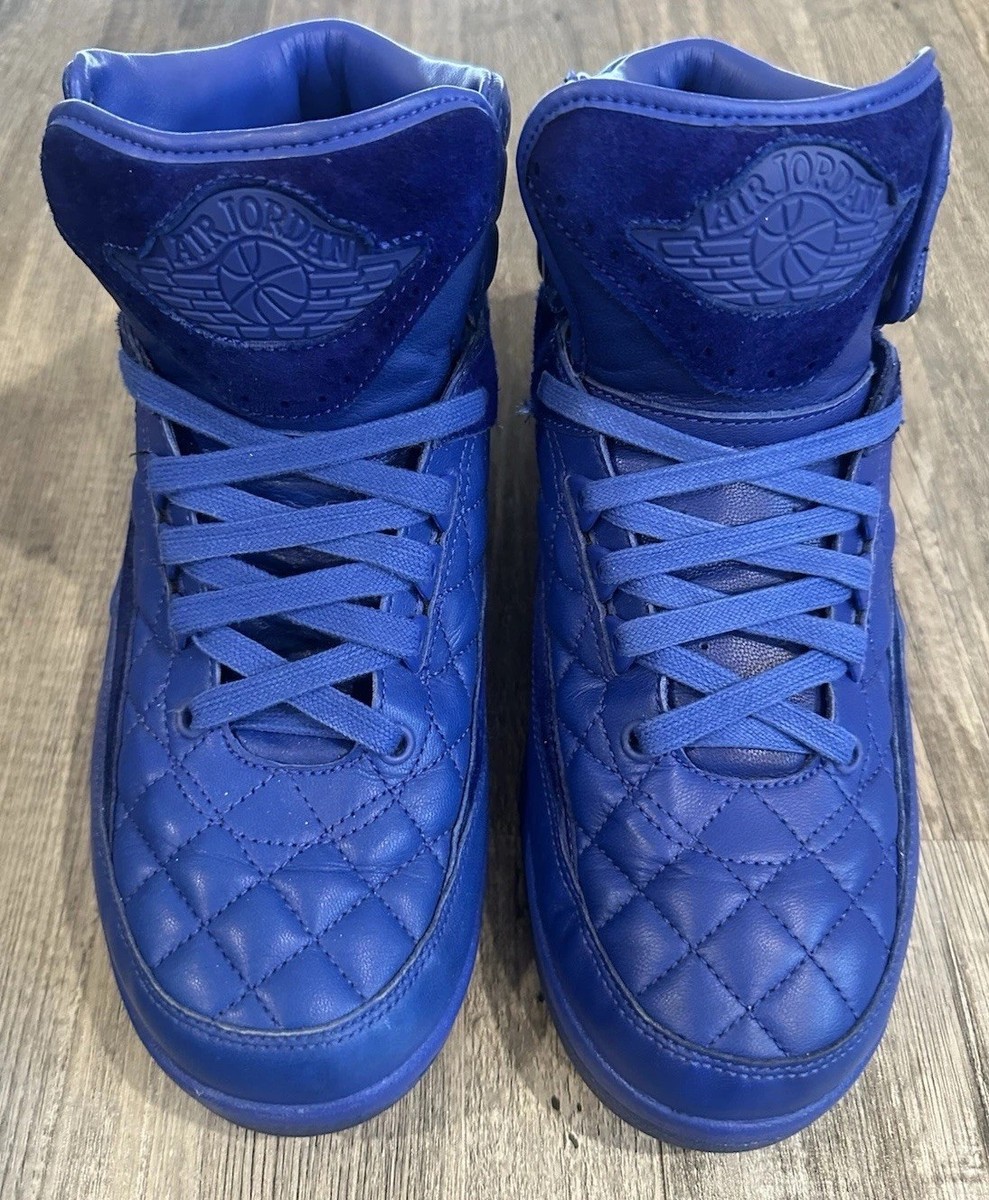 Air Jordan 2 Just Don Blue 2015 Size 10 Made In Italy Rare 717170