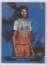 2021-22 Topps Inception OTE Overtime Elite Blue 145/199 Dominick Barlow #10 3hd