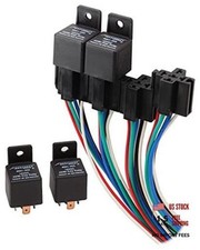 Fastronix High Current 40/60A Relay Panel with 4 Relay and Socket Panel