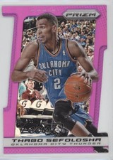 2013-14 Panini Prizm Purple Prizm Die-Cut 17/49 Thabo Sefolosha #63 r7o