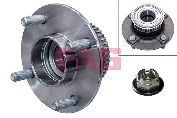 Schaeffler FAG Radlagersatz 713 6783 50 FüR Ford Cougar Fiesta Courier GBP BAP 2-image