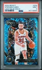 2024 PANINI SELECT LIGHT BLUE DISCO #209 STEPHEN CURRY 68/99 PSA 9