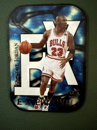 1999-00 EXceptional Blue Michael Jordan, Custom Card