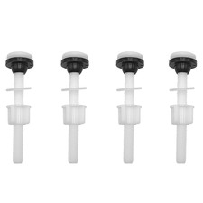 4 Pack Toilet Tank To Bowl Bolts Plastic Screws Seals Kit For 2 Piece