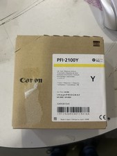 Canon PFI-2100Y Yellow Ink Tank  160ml 11/2025 date