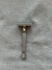 Merkur 23C Long Handle Double Edge Chrome Finish Safety Shaving Razor -- EXC++