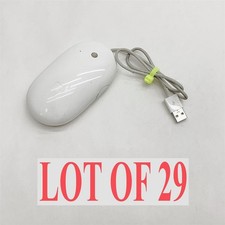 Genuine Apple USB Wired Optical Mouse A1152 White - Tested  Working Lot 29