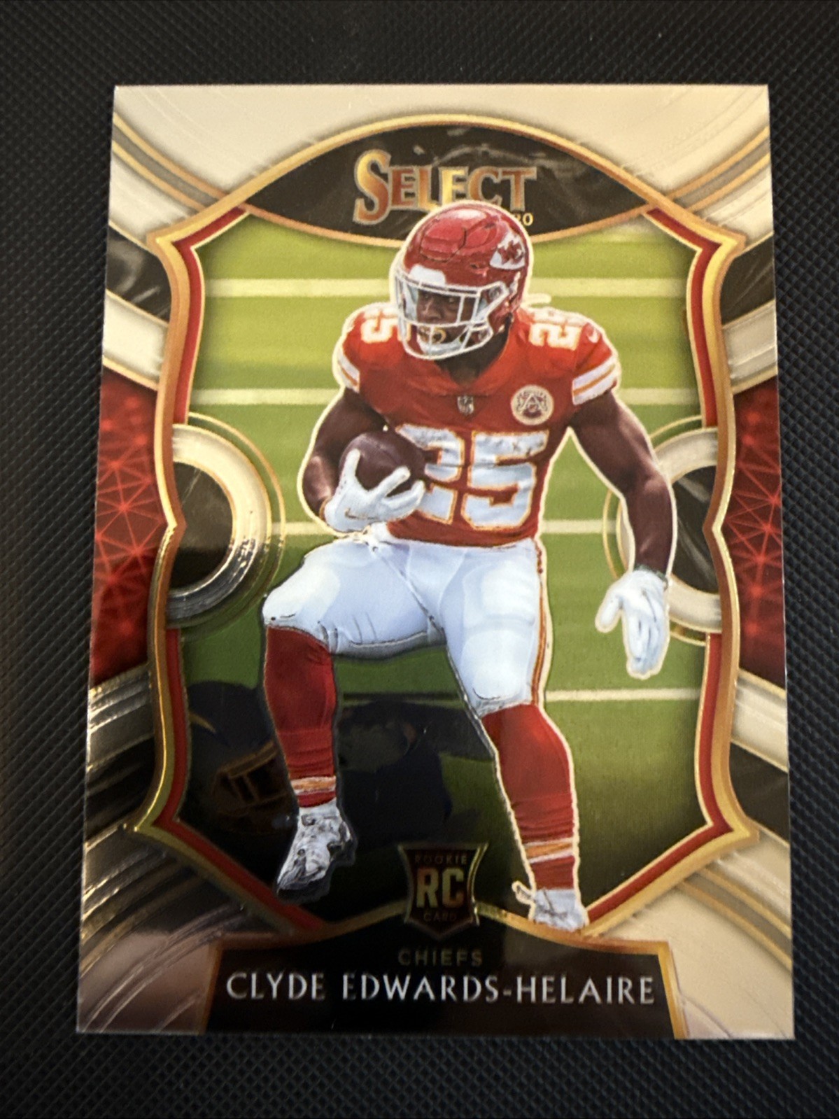 Clyde Edwards Helaire #54 Select NFL Football 2020 Kansas City Chiefs RC