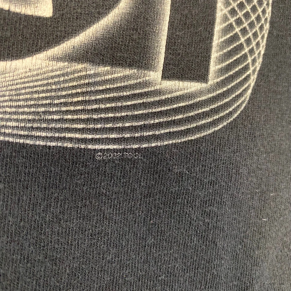 Camiseta Vintage Tool Band Yunque XL Negra Doble Cara 2002 Foto 4 de 4