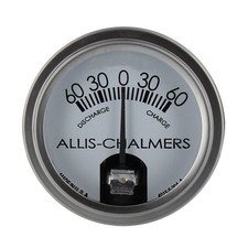 Amp Gauge Fits Allis Chalmers 60-0-60 12 Volt - Ac-1833d Amp Gauge Fits Allis Chalmers 60-0-60 12 Volt - Ac-1833d