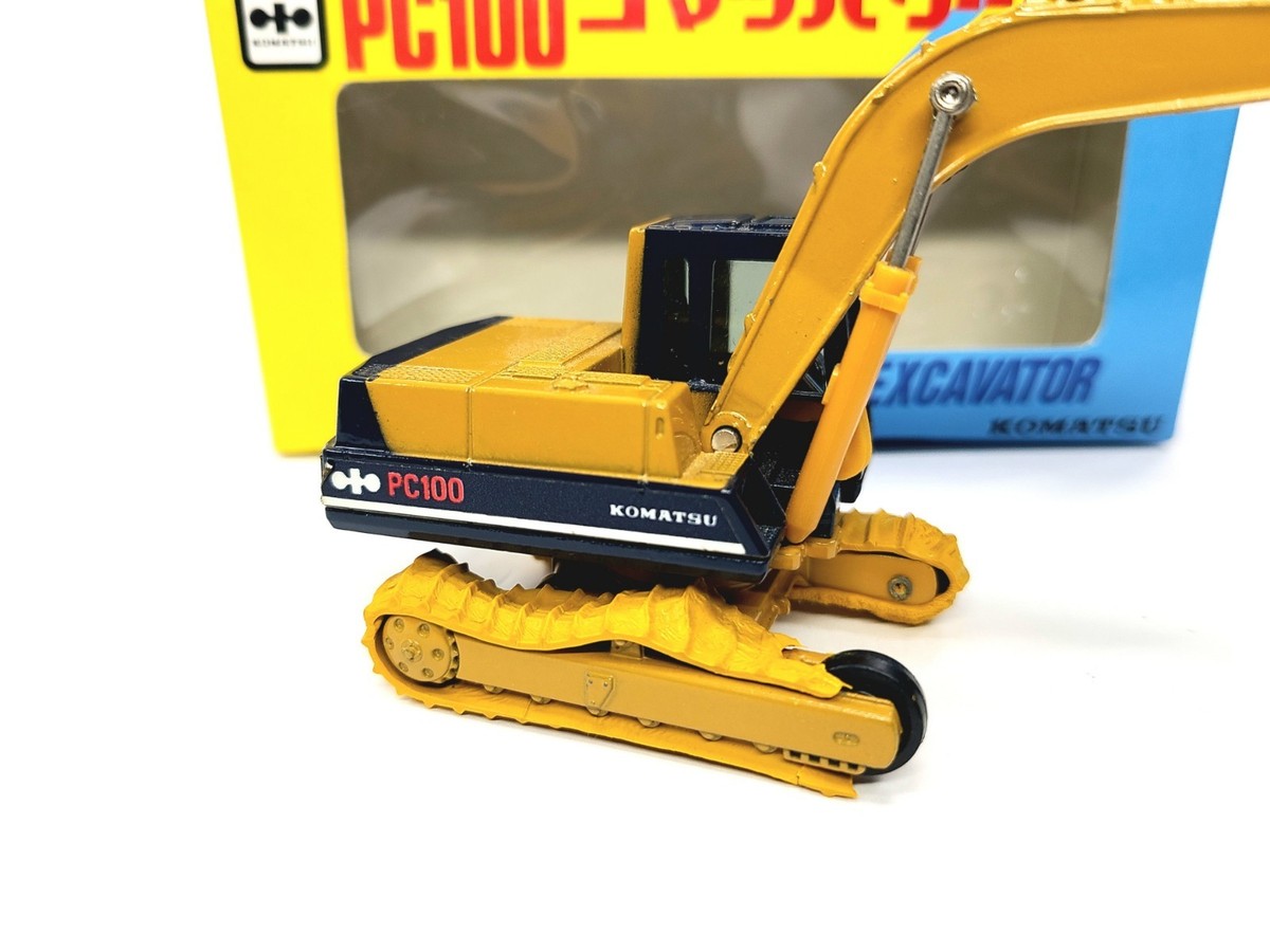 Komatsu PC100 Excavator - Shinsei 1:48 Scale Diecast Model #613 | eBay